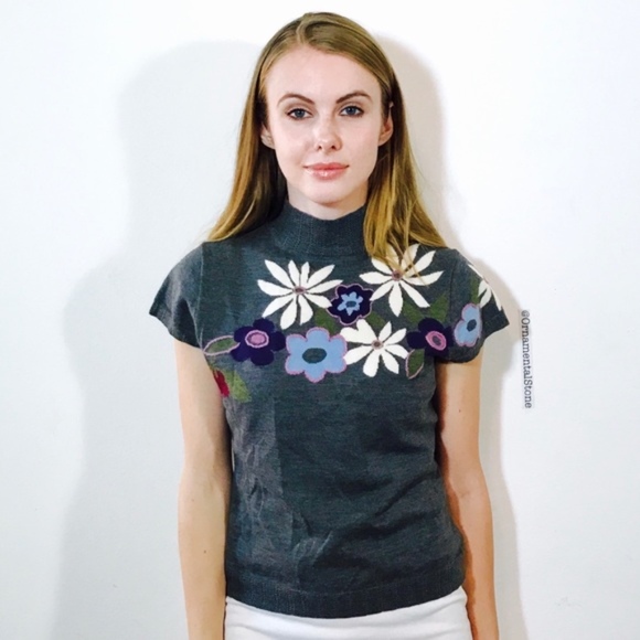 Maninrosso Tops - MANINROSSO JAPANESE BRAND SOFT EMBROIDERED 0490